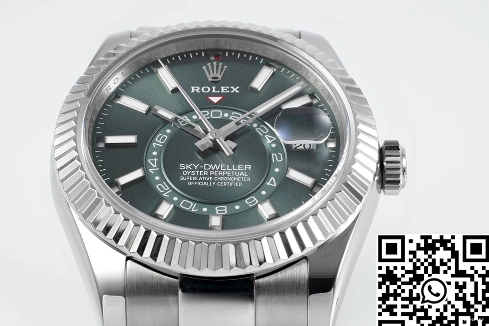 Green DWELLER Rolex ZF M336934-0001 SKY Dial Factory 0101